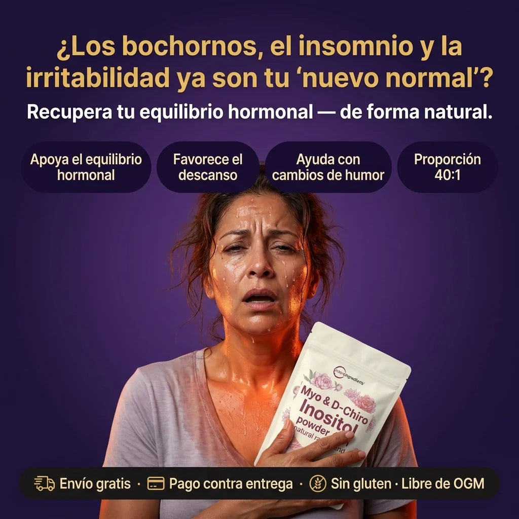 Myo & D-Chiro Inositol 40:1 en Polvo