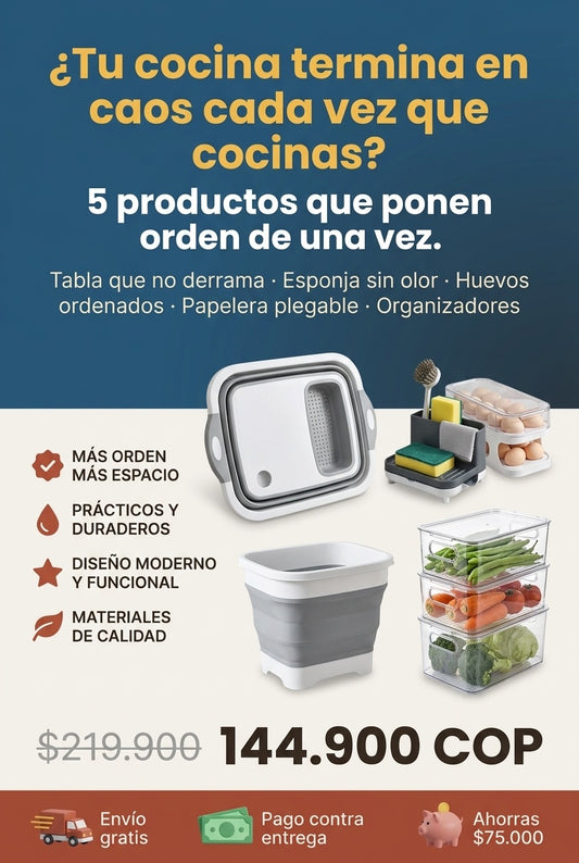 Combo Cocina Mágica – 5 Productos Indispensables