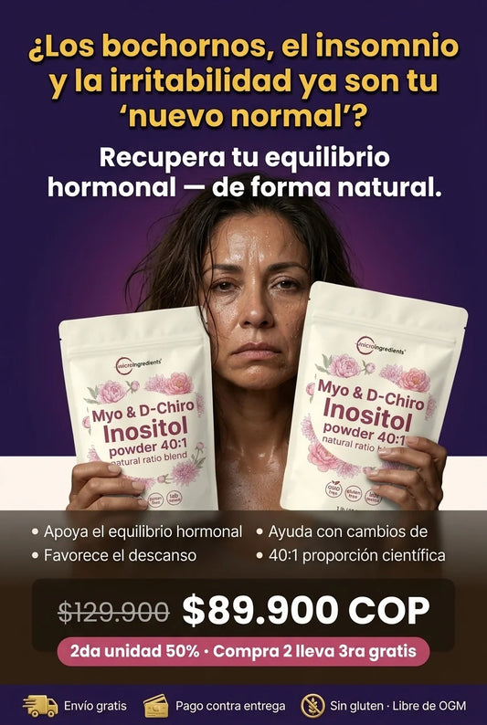 Myo & D-Chiro Inositol 40:1 en Polvo