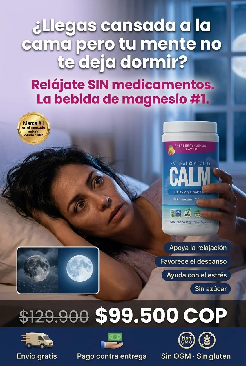¿Llegas cansada a la cama pero tu mente no te deja dormir?