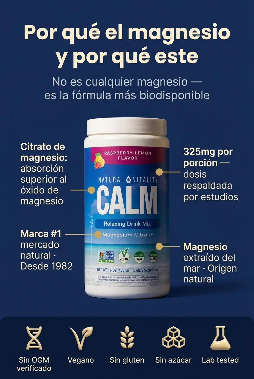 Por qué el magnesio y por qué este