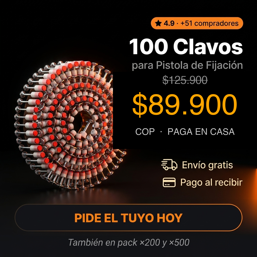 Clavos para pistola de fijación