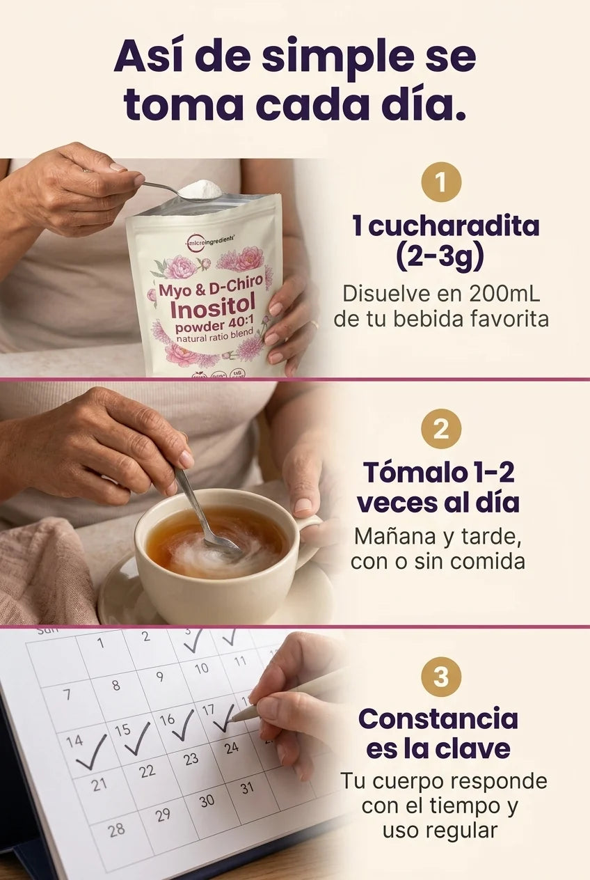 Así de simple se toma cada día