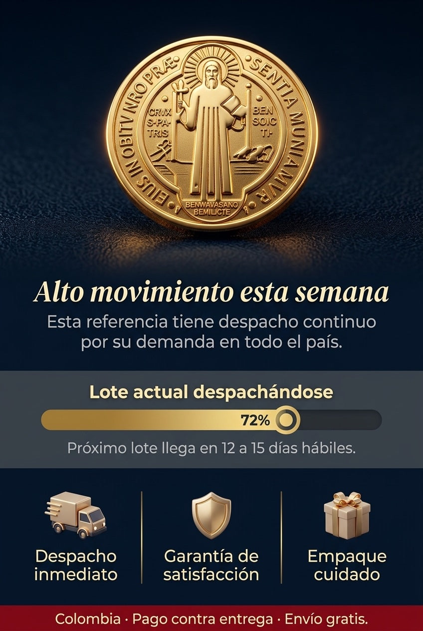 Alto movimiento - Medalla San Benito